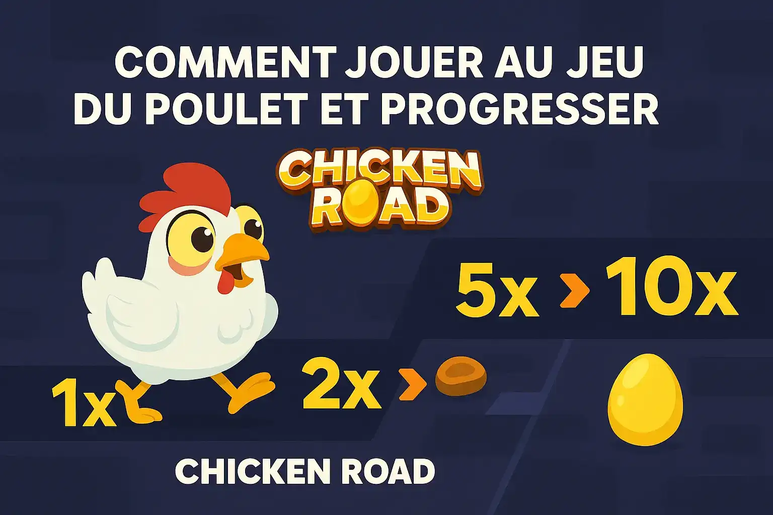 Jeu du poulet argent comment jouer et progresser