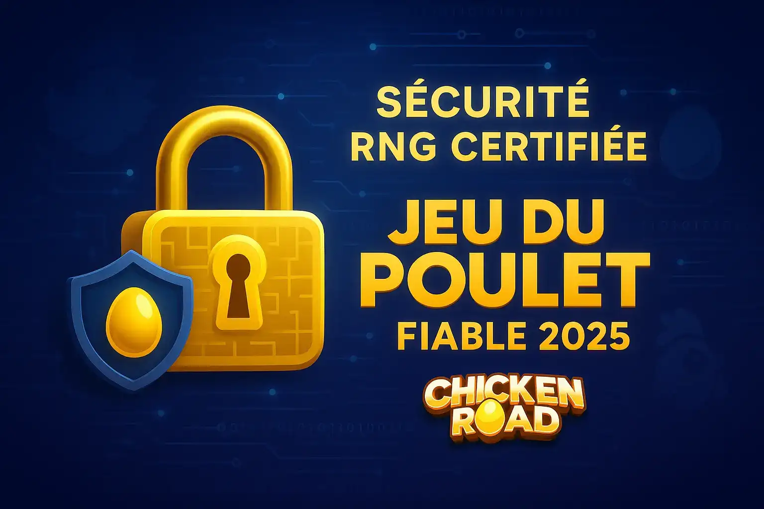 Jeu du poulet fiable sécurité RNG conformité